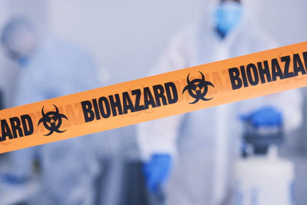 Professional Blood Cleanup technician working in Aberdeen, WA